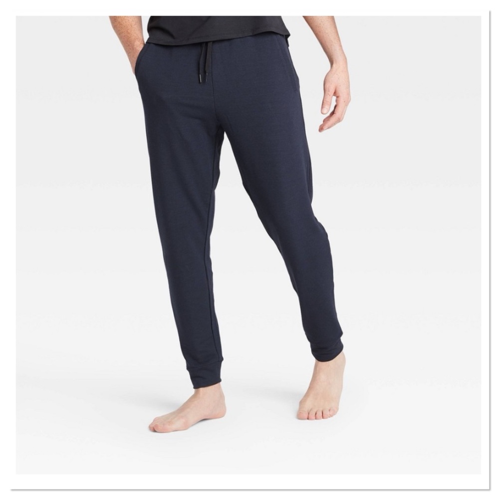 Men’s Soft Gym Pants Grey All In Motion Navy